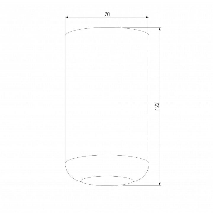 Накладной светильник Elektrostandard Onde a064195