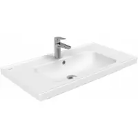 Раковина Creavit Obi OB085-00CB00E-0000 85x46 см, накладная, подвесная, белый