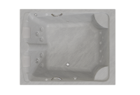 Гидромассажная ванна Радомир Римини 150х190 1-30-0-0-4-047С серый