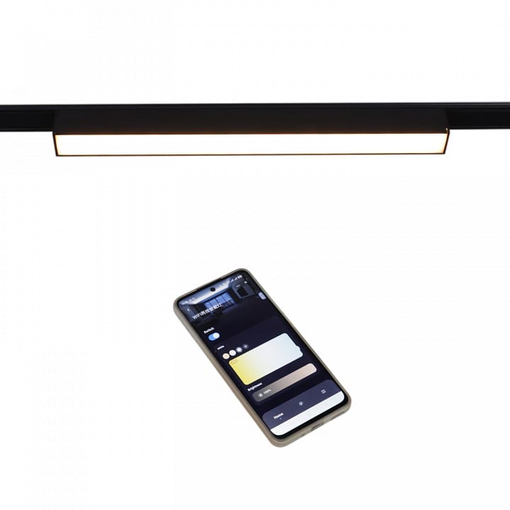 Накладной светильник Reluce  13003-9.3-001UR magnetic LED10W BK CCT+SMART