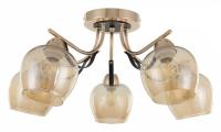 Потолочная люстра Arte Milano AMALFI-322306 322306/5 FG+BK