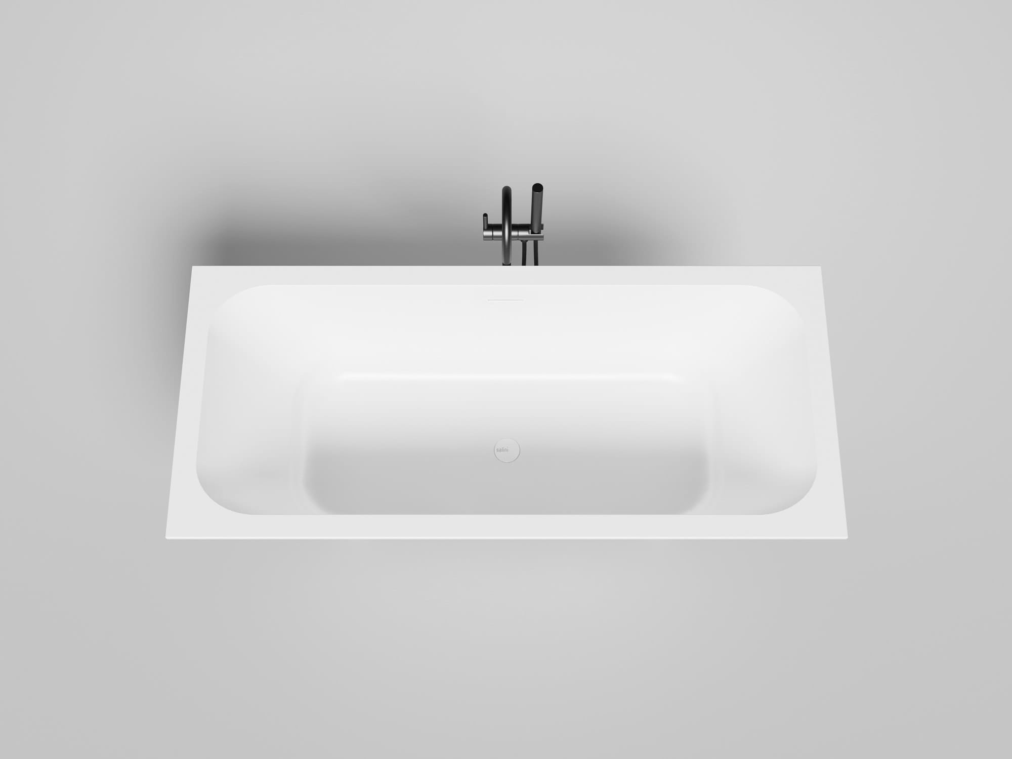 Ванна из искусственного камня Salini Orlanda Axis Kit 170x75 103313M