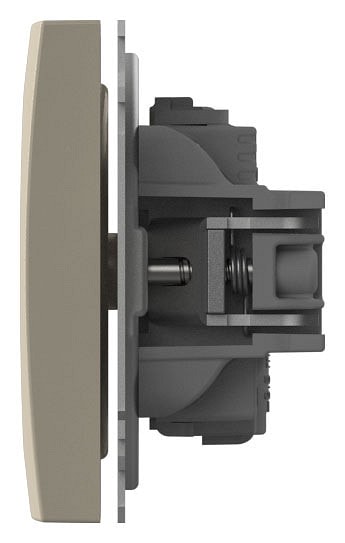 Розетка без заземления без рамки Elbi Eleсtriс Zena Vega 609-010300-215