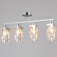 Люстра на штанге ILLUMICO  IL3601-4CSQ-26 CR DS