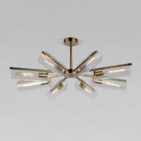 Люстра на штанге Eurosvet Trompeta 70144/8 латунь