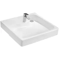 Раковина Santek Клио 1WH501780 63x61 см, над стиральной машиной, с кронштейнами, белый