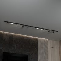 Комплект трековый Hesby Lighting №5 однофазная накладная Skylite HSBL_kompl_S005_NI3B4K