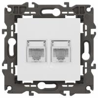 Розетка Ethernet RJ-45 без рамки Эра Эра Elegance 14-3108-01