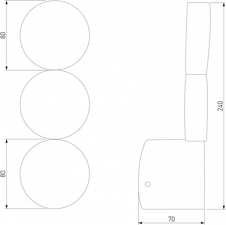Накладной светильник Elektrostandard Brioni a064596
