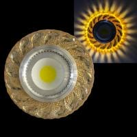 Встраиваемый светильник Reluce  42203-9.0-001PL MR16+LED3W TEA