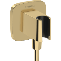 Шланговое подключение hansgrohe Fixfit Porter Q 26887990 полированное золото