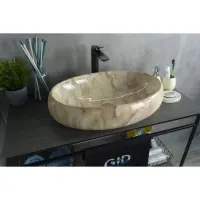 Раковина 59x40 см GID Stone Edition Mnc162