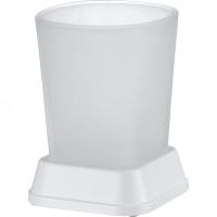 Стакан для зубных щеток WasserKRAFT Amper K-5428W белый