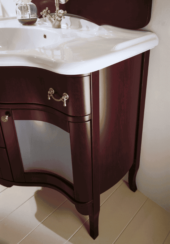 Тумба с раковиной Bagno Piu Palladio 110 матовый палисандр