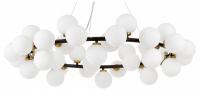 Подвесная люстра LUMINA DECO MARSIADA LDP 6033-40 BK+MD
