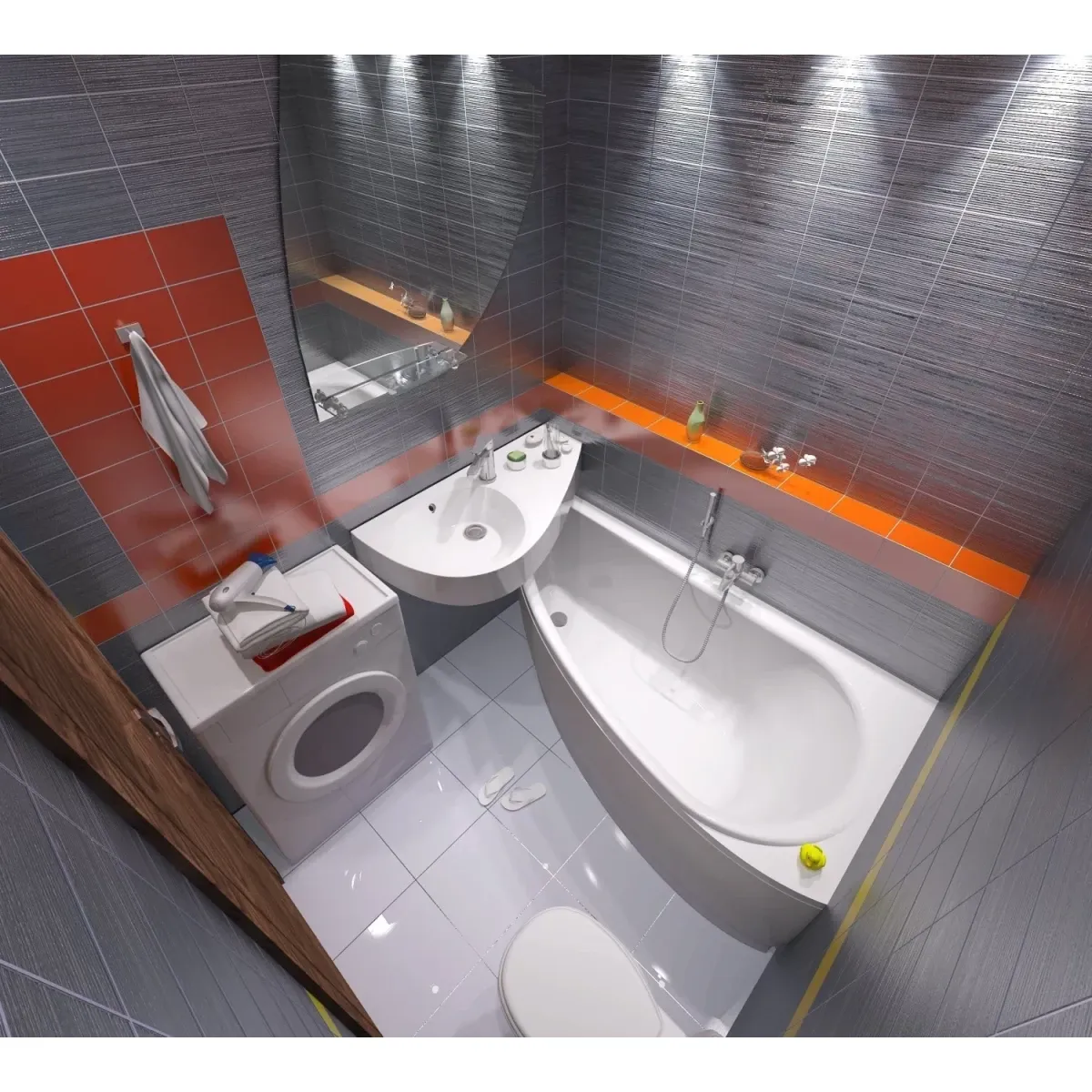Акриловая ванна 150x75 см 1Marka Piccolo R 01пк1770п