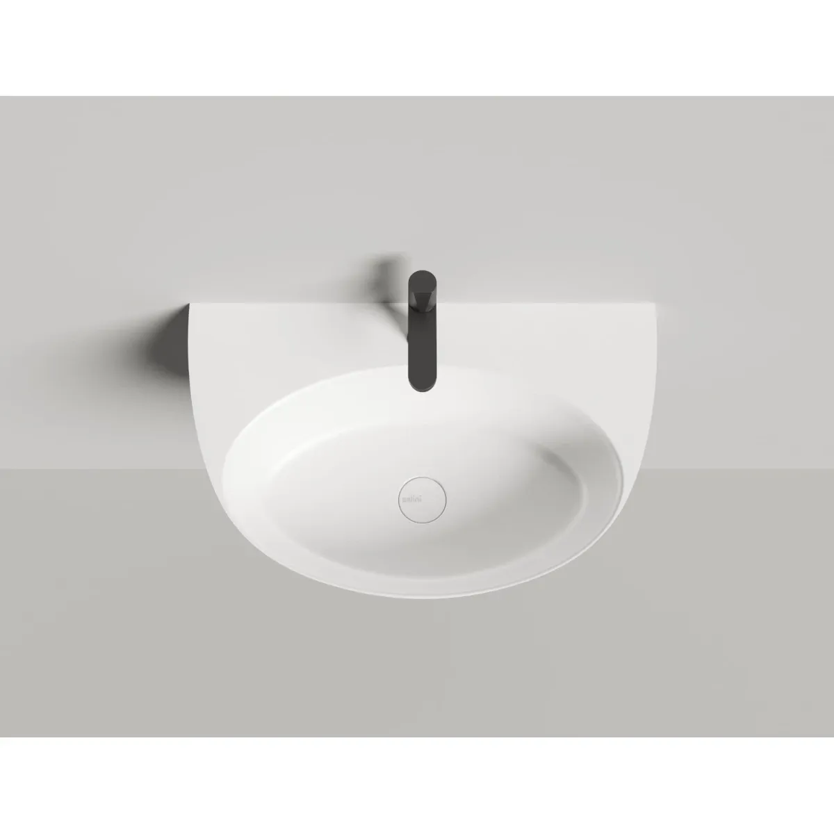 Раковина 71x45 см Salini S-Stone Alda Wall 03 140323M