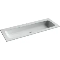 Раковина Ceramica Nova Grace CN7016wx 121x45,7 см, накладная, белый