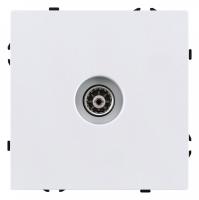 ТВ-розетка и SAT-розетка оконечная без рамки Kollinger Eclipse EC-021WH