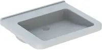 Раковина 65x55 см Geberit Renova Comfort Square 128666000