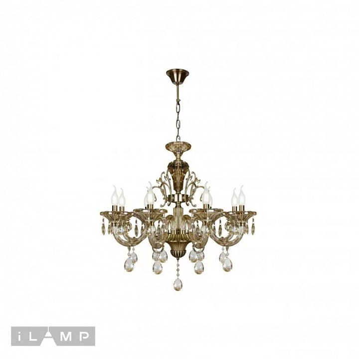 Подвесная люстра iLamp Asia 61079-8 BR