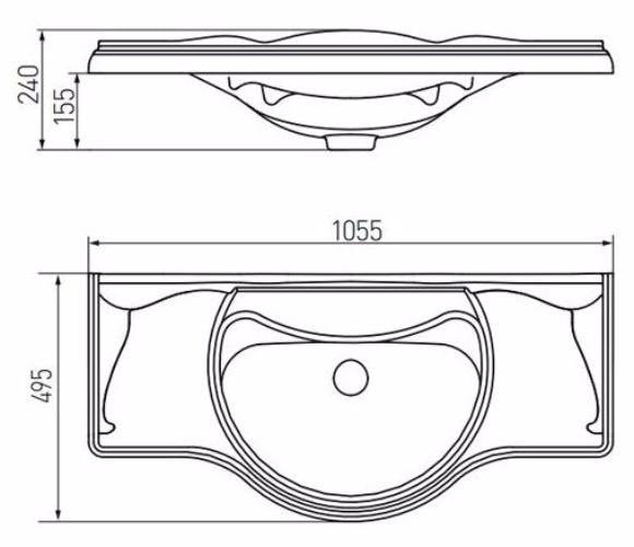 Раковина Roca America 327205000