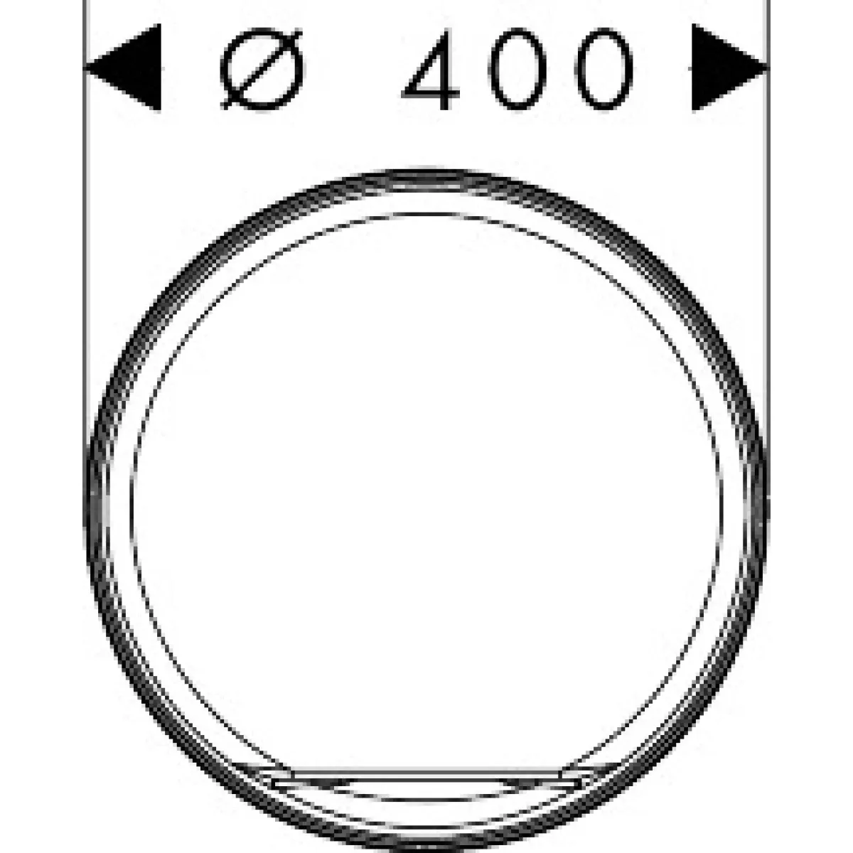 Раковина-чаша Hansgrohe Xuniva Evo S 60323670 40x40 см, накладная, черный матовый