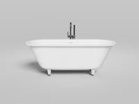 Ванна из искусственного камня Salini Ornella Axis Kit 170x75 103513M