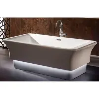 Акриловая ванна Abber AB9221 170x85 см, отдельностоящая, белый