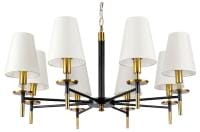 Подвесная люстра Arte Lamp Riccardo A4075LM-8BK