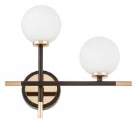 Бра LUMINA DECO Marsiada LDW 6033N-2 RT BK+FGD