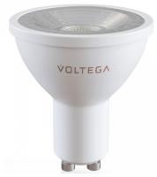 Лампа светодиодная Voltega Софит диммируемый (Sofit dim) GU10 линзованный (Lens) GU10 6Вт 2700K 7250