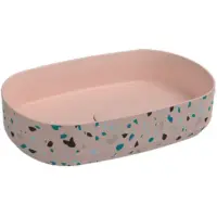 Раковина 55x36 см Isvea Infinity Terrazzo 10NF65055-TRZ-2S
