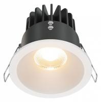 Встраиваемый светильник Maytoni Zoom DL034-01-12W2.7K-W