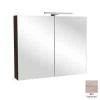 Зеркальный шкаф 70 см Jacob Delafon EB786RU-E71 серый дуб