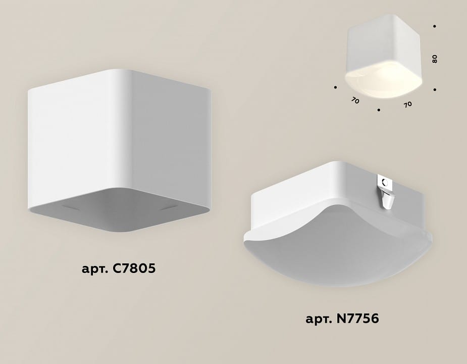Накладной светильник Ambrella Light XS XS7805041