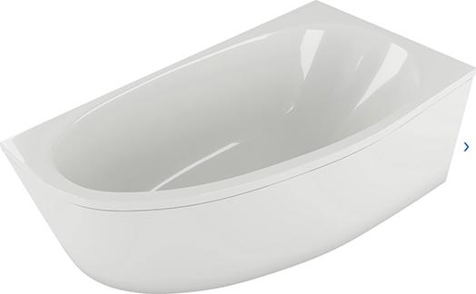 Акриловая ванна Aquatek Дива 170x90 см DIV170-0000003, белый