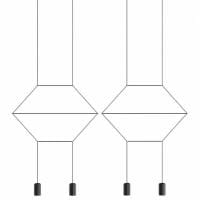 Подвесной светильник Imperiumloft Via Wireflow polyhedral Via01