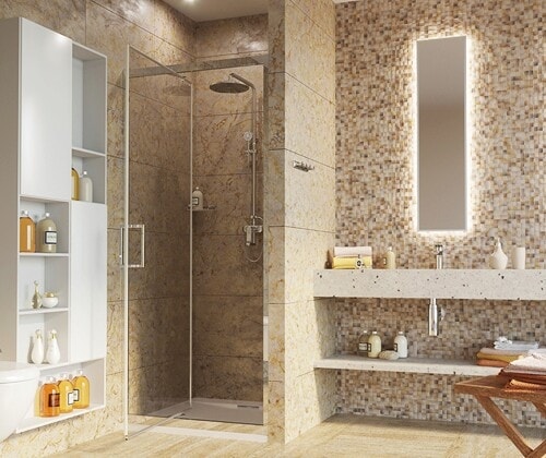 Душевая дверь WasserKRAFT Salm 27I04 90x200 хром