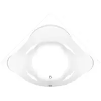 Акриловая ванна 161x161 см Bas Ривьера B00029