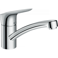Смеситель для кухни hansgrohe Logis M31 120 1jet 71831000 для водонагревателей открытого типа хром