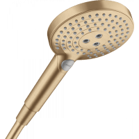 Лейка для душа hansgrohe Raindance Select S 120 3jet 26530140 шлифованная бронза