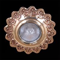 Встраиваемый светильник Sneha 6004/D MR16 GD+CF