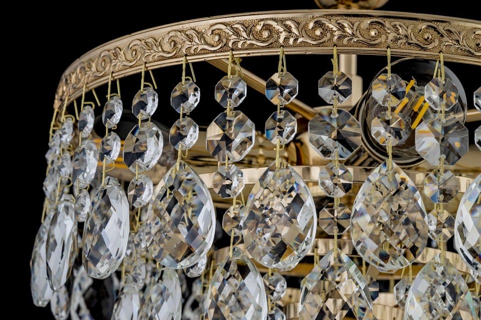 Люстра на штанге Arti Lampadari Castellana Gold Castellana E 1.3.30.608 G