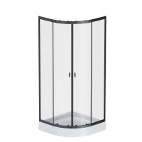 Душевой уголок AM.PM X-Joy W88G-205-080BT64 профиль черный