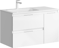 Тумба под раковину Aqwella Accent 90 ACC0109LW