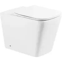 Приставной безободковый унитаз BelBagno Ardente-R BB003CBR