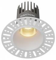 Встраиваемый светильник Maytoni Technical Омут DL124-10W-2.7K-TRS-W