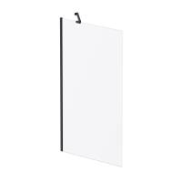 Шторка для ванны 80х140 AM.PM Gem W90BS-080-140BM черный