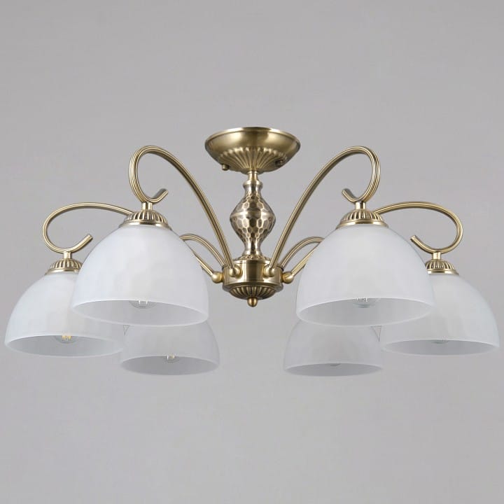 Люстра на штанге ILLUMICO  IL0894-6CSQ-26 AB ELITE